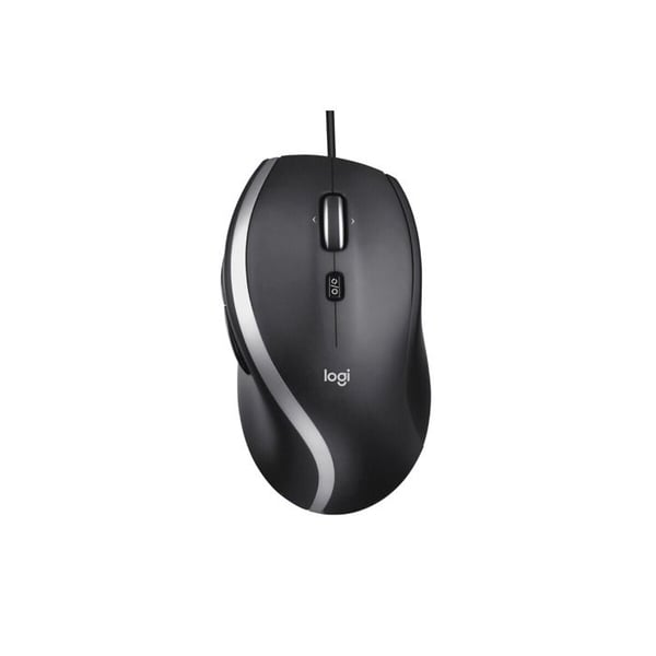 Trådad mus - Logitech - M500s - Ultra-snabb rullning - 7 anpassningsbara knappar - Grå