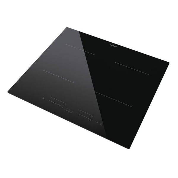 Induktionskogeplade - HAIER - HAISJ64MC - Sort - 59 cm - 4 Zoner - Wi-Fi Funktion