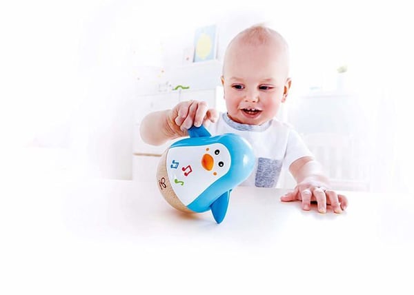 Pingvin Wobble Musik klockspel