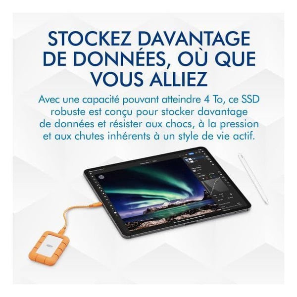 LaCie Rugged Mini SSD 500 GB