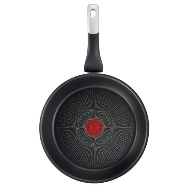 TEFAL G2550702 30 cm OBEGRÄNSAD stekpanna Alla värmekällor inklusive induktion - Made in France - Svart