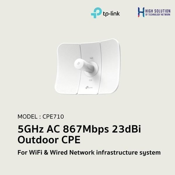 TP-Link CPE710 vit åtkomstpunkt
