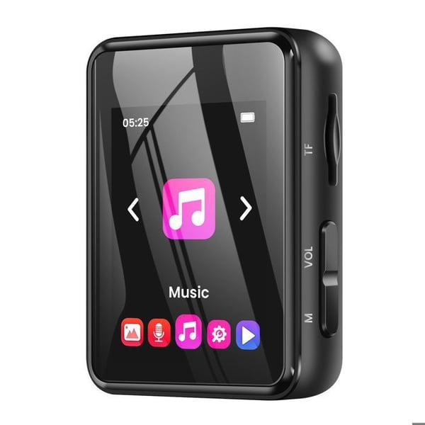 MP3-spelare med Clip 16 GB Musik och Video 2'' Skärm med Bluetooth Avizar Svart MP3-spelare med Clip 16 GB Musik och Video 2'' Skärm med Bluetooth Avizar Svart