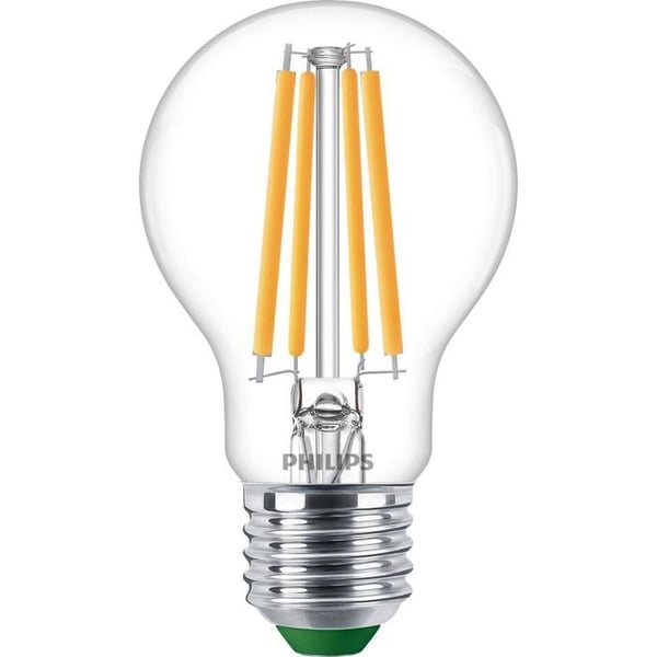 Ampull LED Ultra Effektiv Klass A - PHILIPS - 60W - Sockel E27 - Varm vit 2700K - Transparent glas