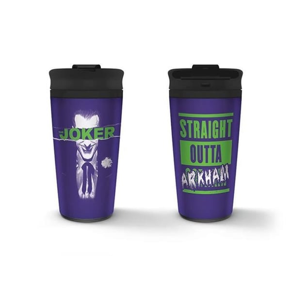 THE JOKER - Metal Resemugg 450ml - Straight Outta Arkham- USED