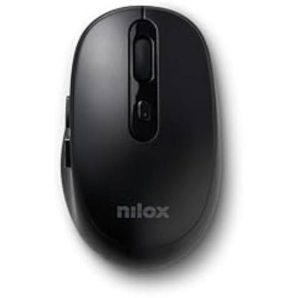 Mus - Nilox NXMOWI4001 - Färg Svart - Dimensioner 17,15 x 12,56 x 8,91 cm - Typ Periferiutrustning