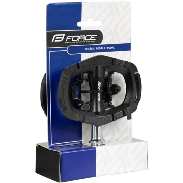 Pedaler Force Select enkel svart ansikte