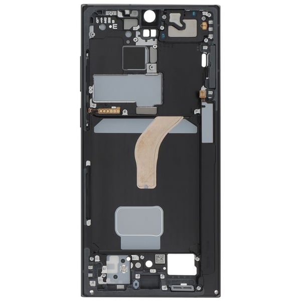 Ersättningscentralchassi för Galaxy S22 Ultra Service Pack Samsung Grå