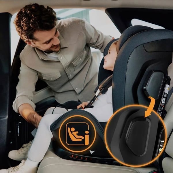 Bilbarnstol evolutiv LIONELO Harper i-Size