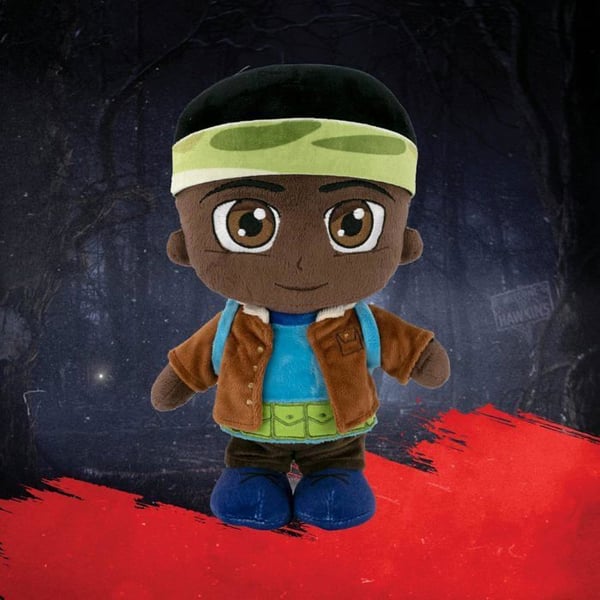 Peluche Lucas Stranger Things - FAMOSA SOFTIES - 26 cm - 100% återvunnen fiber - Mjuk textur
