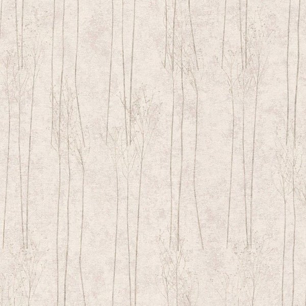 Tapet - A.S. Création - SP15760 - Non-woven - Vit, Grå, Silver - 53 cm x 10,05 m