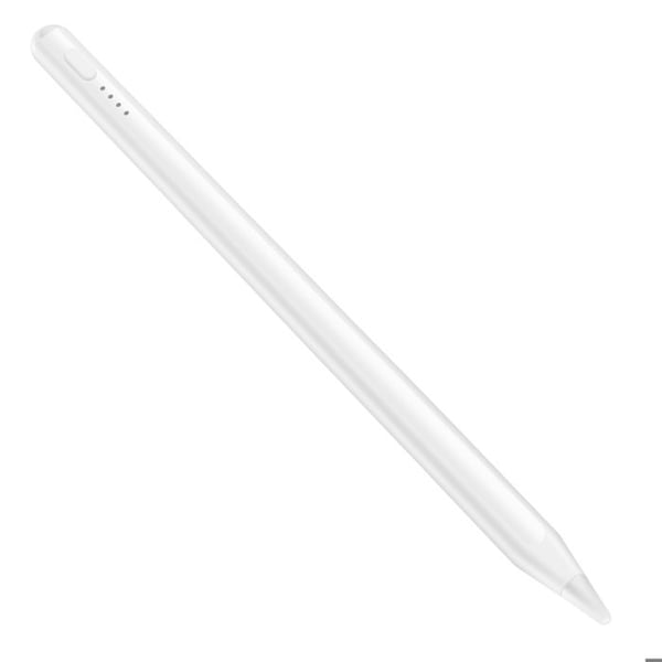 Universell Taktile Stylus för Smartphone / Tablet Fin Spets 1.5mm Vit