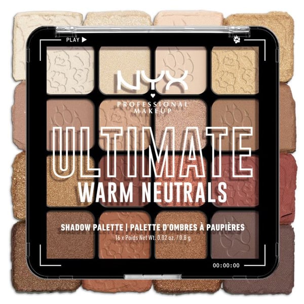 Ögonskugga - NYX Professional Makeup - Ultimate Shadow - 16 färger - Vegansk - Intensiv finish