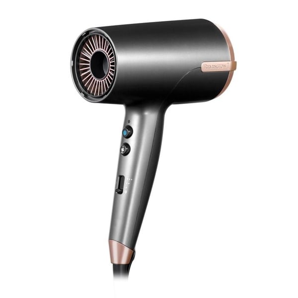 Remington ONE Ionic Hårtork [Snabbtorkande] 4 tips (120 km/h luftflöde, 2000 W, mjuk finish & skonsam torkning,