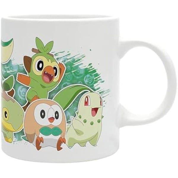 Mugg Pokémon - Första Partner Gräs - 300ml - GB EYE Mugg Pokémon - Första Partner Gräs - 300ml - GB EYE