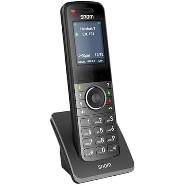 SNOM M55 DECT extra handenhet - Hög upplösning - Intensiva färger - Intuitiv användning