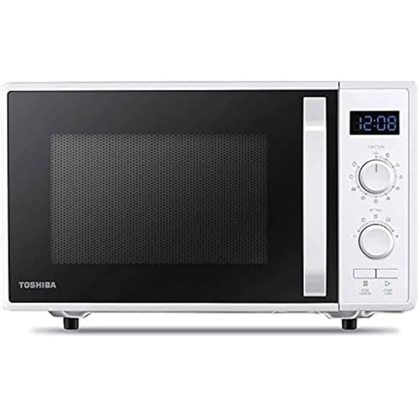 Fire mikrobølgeovne 23 liter 900 W Hvid - MW-AG23P - TOSHIBA - Optøning