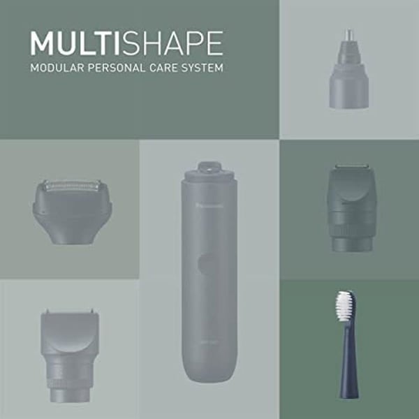 Panasonic MULTISHAPE ER-6CT02A303 | Ersättningstandborsthuvuden, 4 x extrafina, kompatibel med MULTISHAPE-systemet