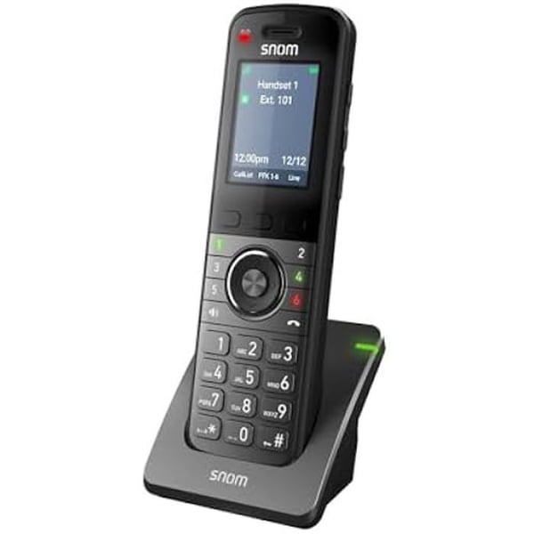 SNOM M55 DECT extra handenhet - Hög upplösning - Intensiva färger - Intuitiv användning