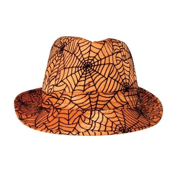 Borsalino spindelnät - PTIT CLOWN - 24115 - Orange - Polyester - Halloween-tillbehör
