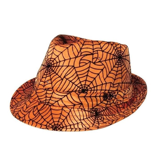 Borsalino spindelnät - PTIT CLOWN - 24115 - Orange - Polyester - Halloween-tillbehör