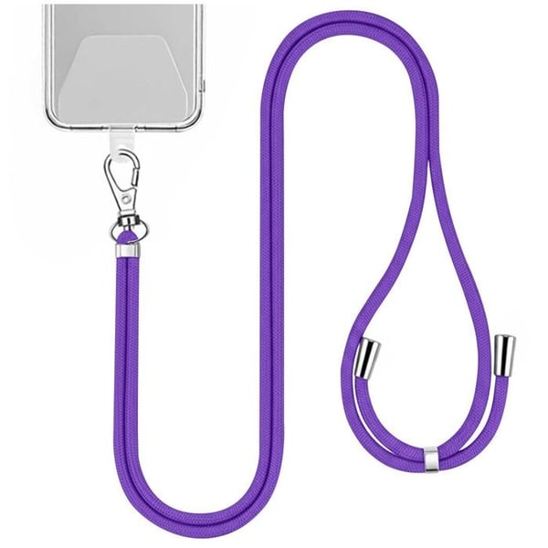 Nackband - JAYM - 150cm - Nylon - Universell Fäste - Lila