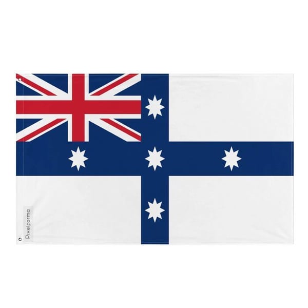 Australiens federation flagga – 96 x 144 cm – Polyester – Metallöglor – Vattentålig