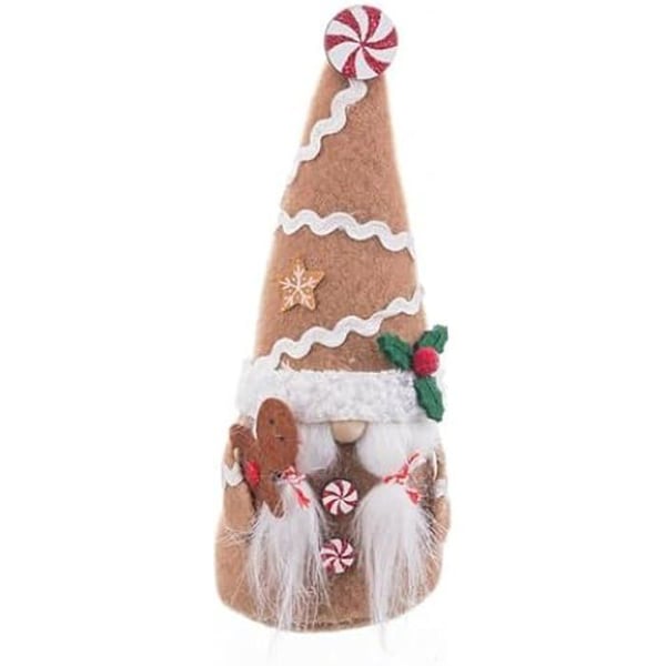 Juldekoration - BIGBUY JUL - Flerfärgad - Tyg - Beige - 8 x 6 x 19,5 cm