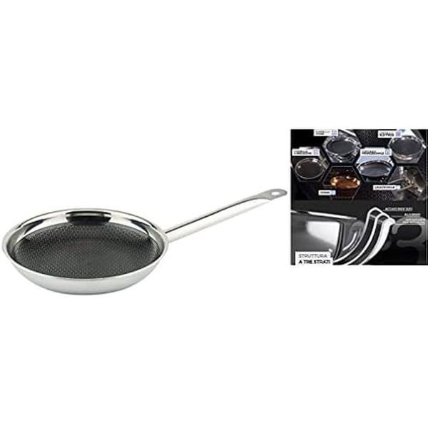 Ammattikeittopannu - ILSA - ILS600M24 - Kolmikerroksinen - Induktio - 24 cm