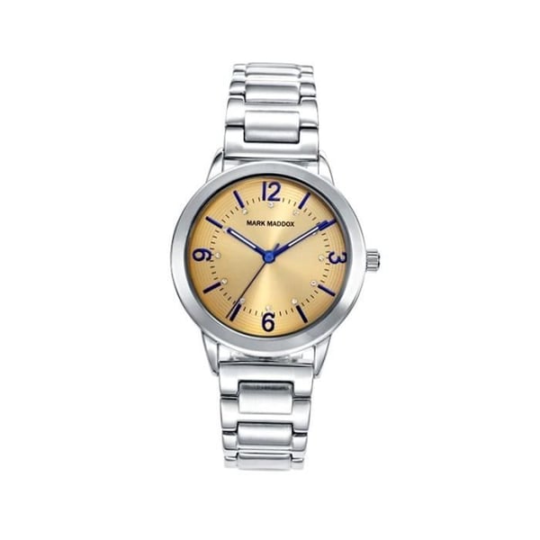Klocka - MARK MADDOX - Mod. SEPT16 MM7012-95 - Rostfritt stål - Metallarmband - 33 mm