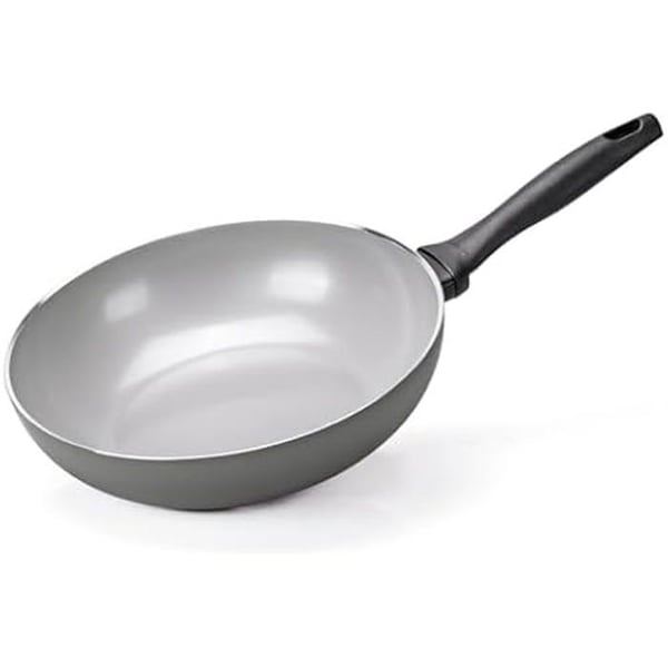 Wok - MONETA - Mélodie Finegres - Aluminium 100% genanvendt - Naturlig non-stick - 28 cm