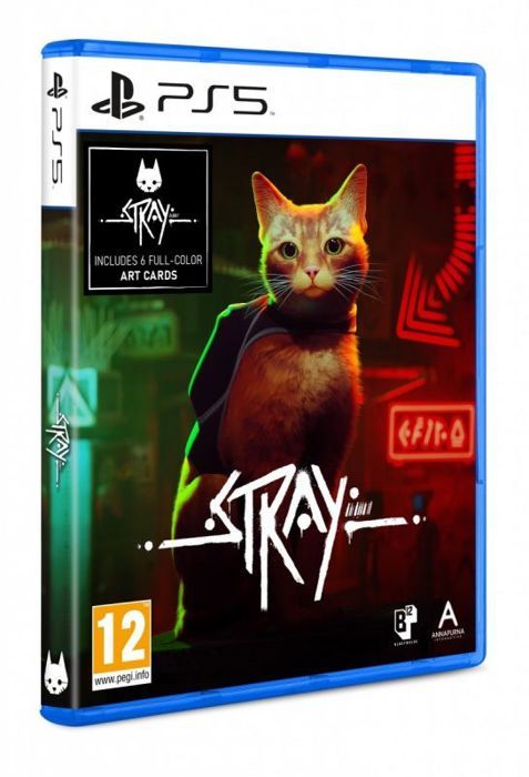 Videospel - Iam8bit - Stray - PS5 - Äventyr - Blu-Ray - I låda