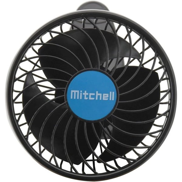 Bilfläkt - MITCHELL - 115mm - USB-A - Klipsmontering - 1 hastighet