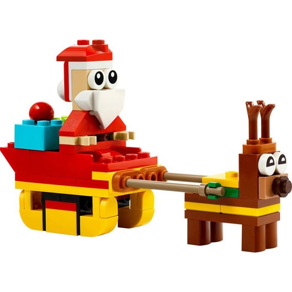 Byggset - LEGO - Creator 30670 - Santa's släde åktur - 67 bitar - Från 6 år