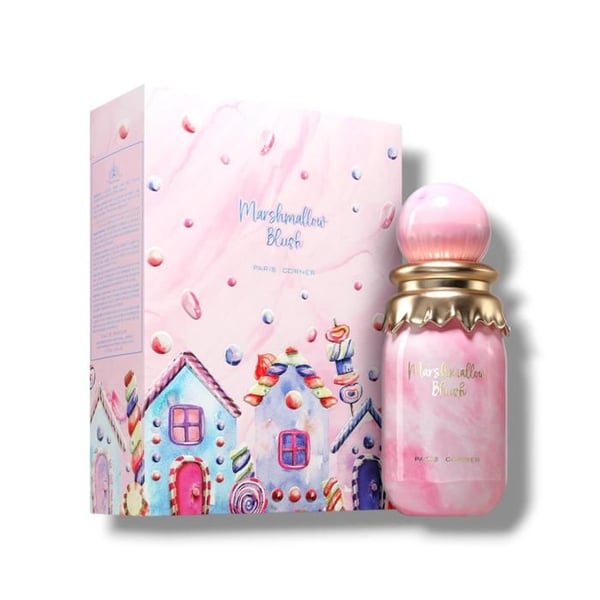 Eau de Parfum - PARIS CORNER - Marshmallow Blush - 100ml - Gourmande - Fruktig - Blommig