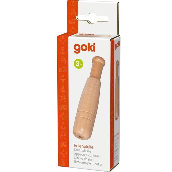 Appeau - GOKI - Lockpipor för ankor - Trä - Beige - 2,5x2,5x12,5 cm