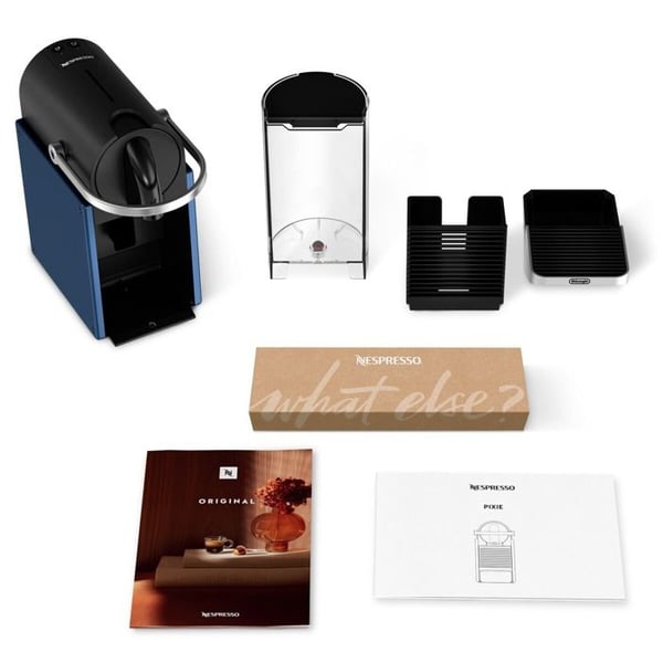 De'Longhi Pixie EN127.BL automatisk kapselbryggare - Nespresso - Svart - 1 L - 15 bar - Avtagbar tank