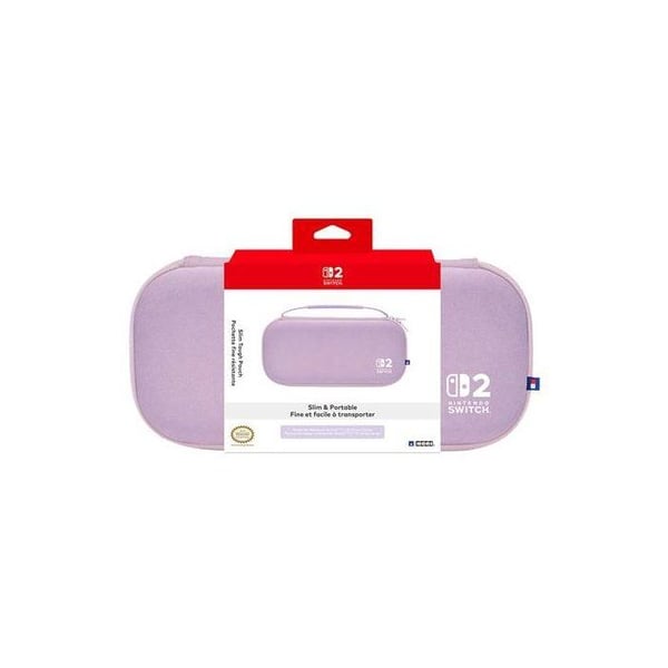 Transporttaske - Nintendo Switch 2 - Hori - Hårdt beskyttelse - Lavendel