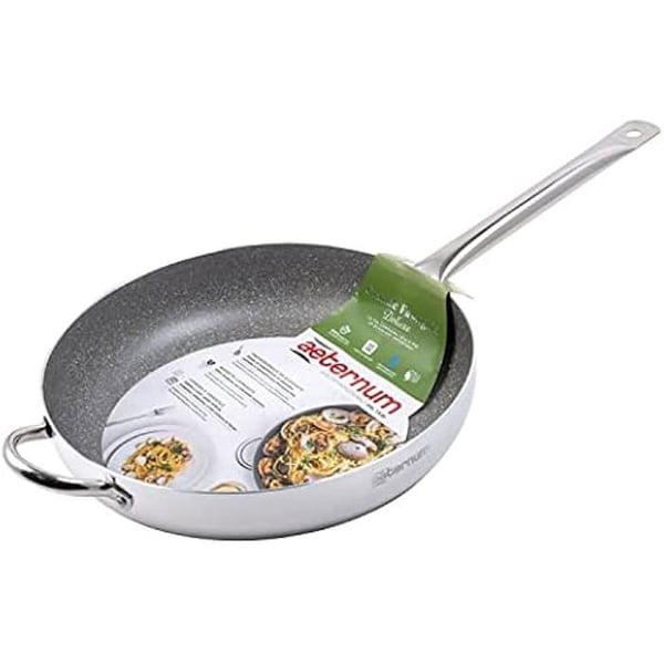 Familie Stegepande Deluxe 40cm - AETERNUM - Aluminium - Non-stick - Alle varmekilder inkl. induktion