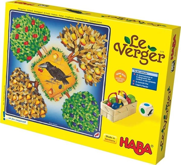 HABA - The Orchard - Classic Version - Cooperative Game - Ages 3+, 3170
