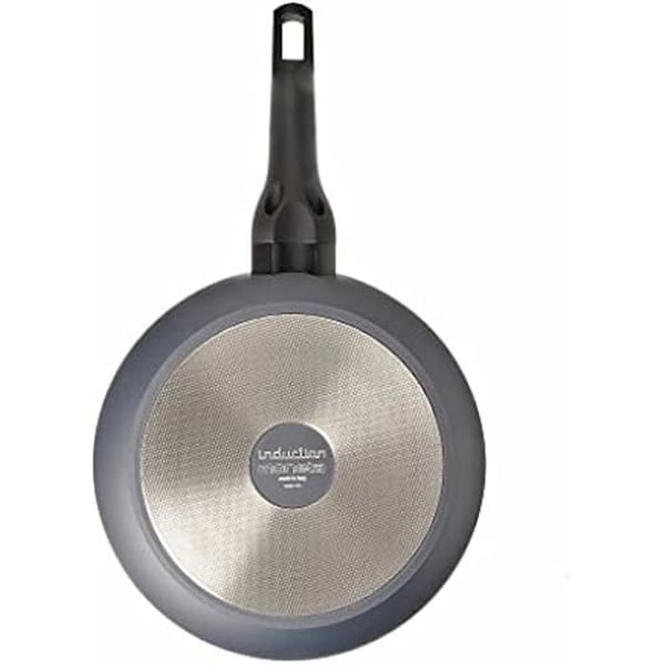 Moneta Aria Finegres Induktiopannu, luonnollinen ja tarttumaton pinnoite, kestävä pannu, joka sopii kaikille liesille, pestävä