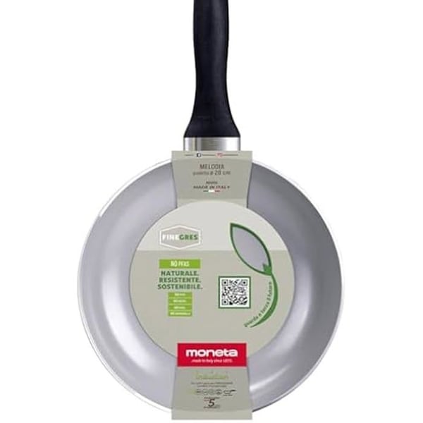 Moneta Melodia Finegres Pande 20 cm - Naturlig belægning uden PFAS - Induktionskompatibel