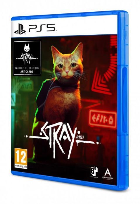 Videospel - Iam8bit - Stray - PS5 - Äventyr - Blu-Ray - I låda