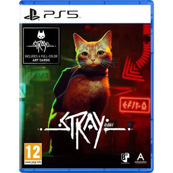 Videospel - Iam8bit - Stray - PS5 - Äventyr - Blu-Ray - I låda