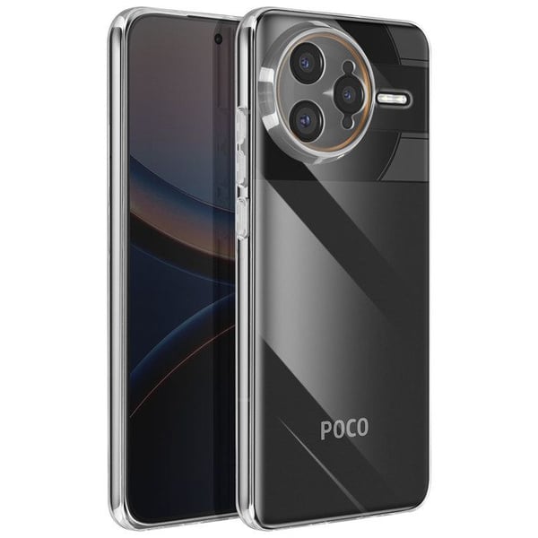 Silicone Transparent Skydd för Xiaomi Poco F7 Ultra / F7 Pro