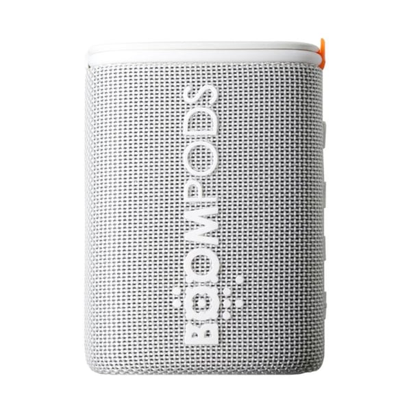 Bluetooth-högtalare 5.3 5W Modell BeachBoom Bärbar 1200mAh med Inbyggd Mikrofon Boompods Vit