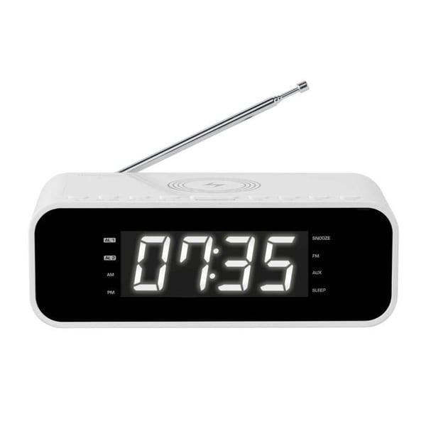 Radio väckarklocka - THOMSON - CR221I - Induktion 5W - PLL FM - Dubbel väckarklocka