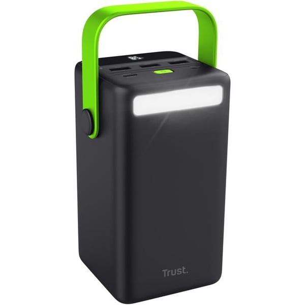 Extern batteri - TRUST - Redoh XXL - 50000mAh - 185W - Svart/Grön