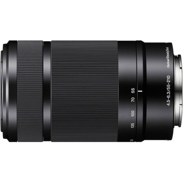 SONY Objektiv SEL E 55-210mm f/4,5-6,3 OSS SVART
