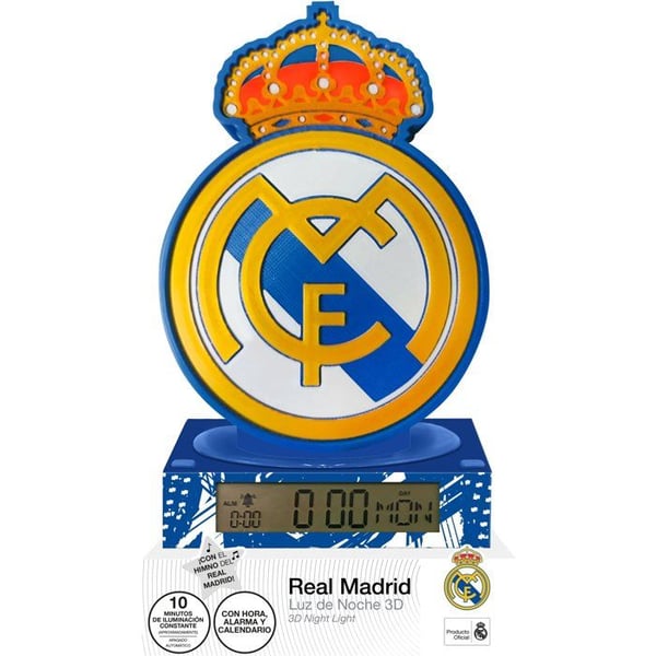 Ljusfigur 3D - KIDS LICENSING - Real Madrid - Från 3 år